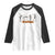 Dancing Skeleton Raglan Shirt Retro Halloween Party Pumpkin Fall Season - Wonder Print Shop