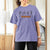 Dancing Skeleton T Shirt For Women Retro Halloween Party Pumpkin Fall Season - Wonder Print Shop