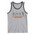 Dancing Skeleton Tank Top Retro Halloween Party Pumpkin Fall Season - Wonder Print Shop