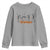 Dancing Skeleton Youth Sweatshirt Retro Halloween Party Pumpkin Fall Season - Wonder Print Shop