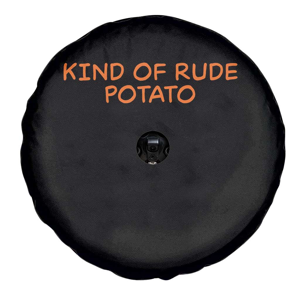 Matching Thanksgiving Couples Spare Tire Cover Funny Kind Of Rude Potato Fall Couple - Wonder Print Shop