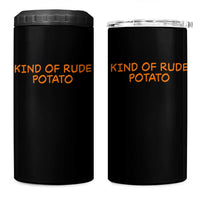 Matching Thanksgiving Couples 4 in 1 Can Cooler Tumbler Funny Kind Of Rude Potato Fall Couple - Wonder Print Shop