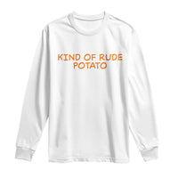 Matching Thanksgiving Couples Long Sleeve Shirt Funny Kind Of Rude Potato Fall Couple - Wonder Print Shop