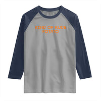 Matching Thanksgiving Couples Raglan Shirt Funny Kind Of Rude Potato Fall Couple - Wonder Print Shop