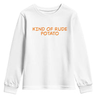 Matching Thanksgiving Couples Youth Sweatshirt Funny Kind Of Rude Potato Fall Couple - Wonder Print Shop