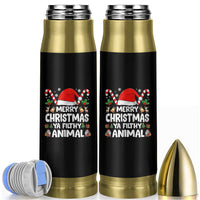 Merry Christmas Ya Filthy Animal Bullet Tumbler Funny Home Xmas Alone Movie Pajama - Wonder Print Shop