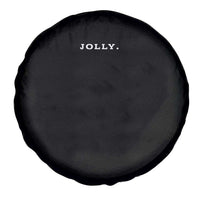 Jolly Christmas Subtle Minimal Spare Tire Cover Funny Holiday Party Simple - Wonder Print Shop