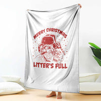 Litters Full Throw Blanket Funny Cat Christmas Vacation - Wonder Print Shop
