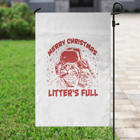 Litters Full Garden Flag Funny Cat Christmas Vacation - Wonder Print Shop