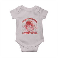 Litters Full Baby Onesie Funny Cat Christmas Vacation - Wonder Print Shop