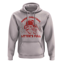 Litters Full Hoodie Funny Cat Christmas Vacation - Wonder Print Shop