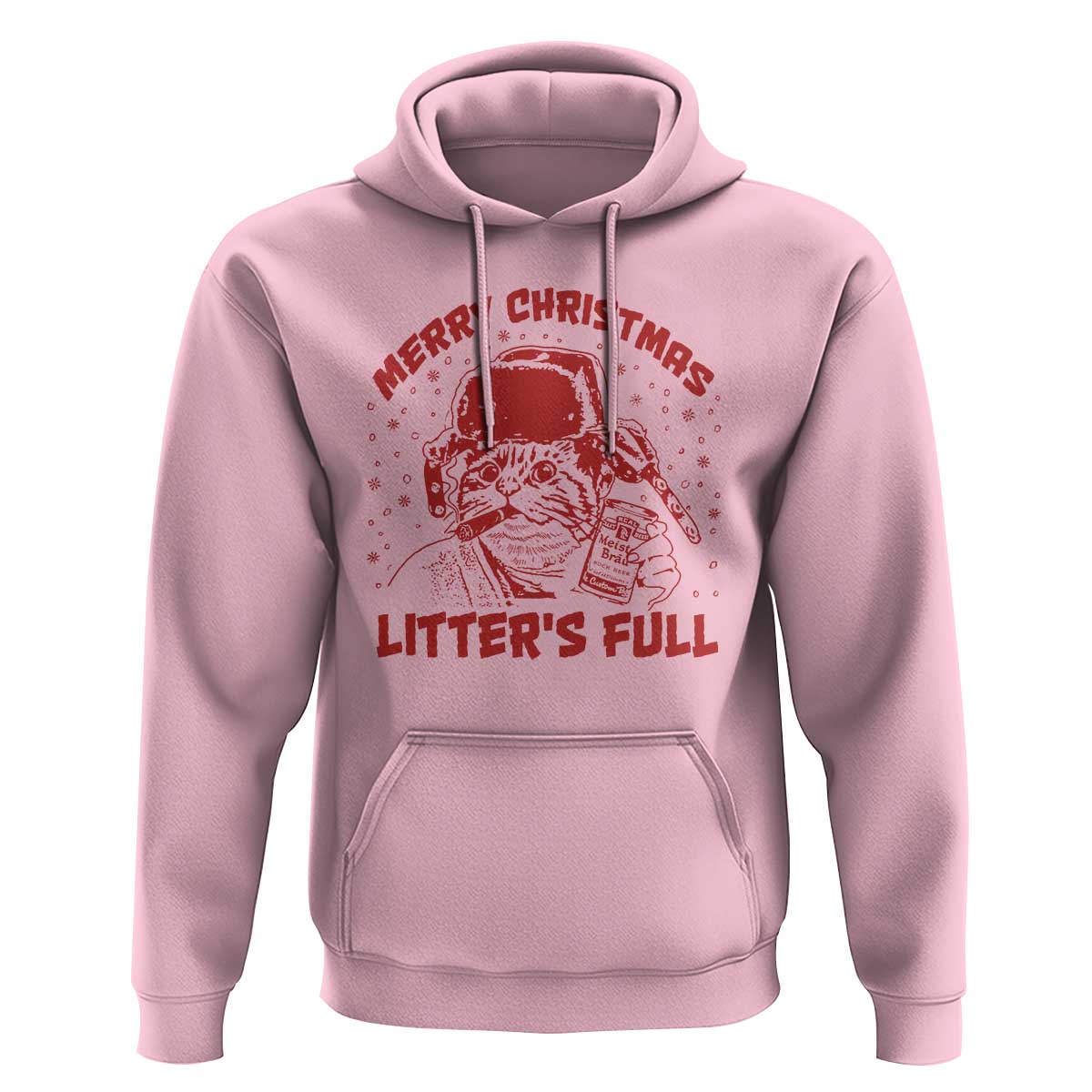 Litters Full Hoodie Funny Cat Christmas Vacation - Wonder Print Shop