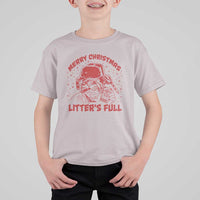 Litters Full T Shirt For Kid Funny Cat Christmas Vacation - Wonder Print Shop