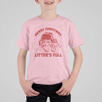 Litters Full T Shirt For Kid Funny Cat Christmas Vacation - Wonder Print Shop