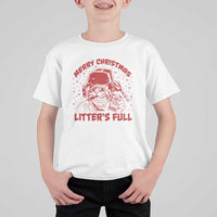 Litters Full T Shirt For Kid Funny Cat Christmas Vacation - Wonder Print Shop