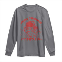 Litters Full Long Sleeve Shirt Funny Cat Christmas Vacation - Wonder Print Shop