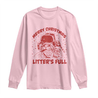 Litters Full Long Sleeve Shirt Funny Cat Christmas Vacation - Wonder Print Shop
