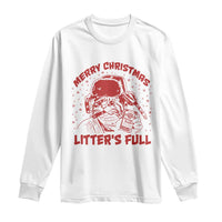 Litters Full Long Sleeve Shirt Funny Cat Christmas Vacation - Wonder Print Shop