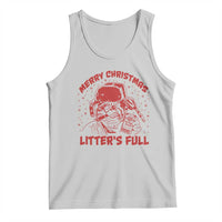 Litters Full Tank Top Funny Cat Christmas Vacation - Wonder Print Shop