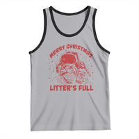 Litters Full Tank Top Funny Cat Christmas Vacation - Wonder Print Shop