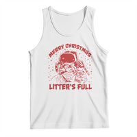 Litters Full Tank Top Funny Cat Christmas Vacation - Wonder Print Shop