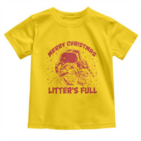 Litters Full Toddler T Shirt Funny Cat Christmas Vacation - Wonder Print Shop