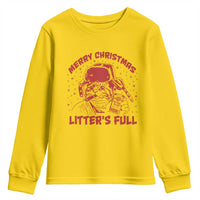 Litters Full Youth Sweatshirt Funny Cat Christmas Vacation - Wonder Print Shop