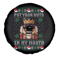 Inappropriate Christmas Spare Tire Cover Funny Put Your Nuts in My Mouth Dirty Holiday - Wonder Print Shop