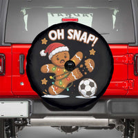 Oh Snap Gingerbreadman Christmas Soccer Spare Tire Cover - Wonder Print Shop