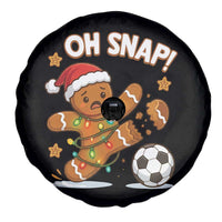 Oh Snap Gingerbreadman Christmas Soccer Spare Tire Cover - Wonder Print Shop