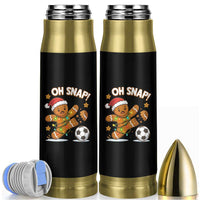 Oh Snap Gingerbreadman Christmas Soccer Bullet Tumbler - Wonder Print Shop