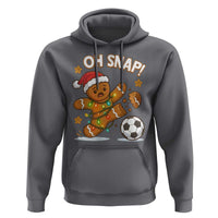 Oh Snap Gingerbreadman Christmas Soccer Hoodie - Wonder Print Shop