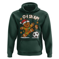 Oh Snap Gingerbreadman Christmas Soccer Hoodie - Wonder Print Shop