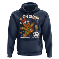 Oh Snap Gingerbreadman Christmas Soccer Hoodie - Wonder Print Shop