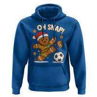 Oh Snap Gingerbreadman Christmas Soccer Hoodie - Wonder Print Shop