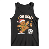 Oh Snap Gingerbreadman Christmas Soccer Tank Top - Wonder Print Shop