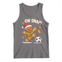 Oh Snap Gingerbreadman Christmas Soccer Tank Top - Wonder Print Shop