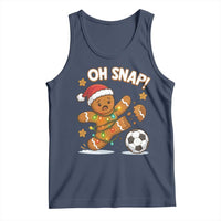 Oh Snap Gingerbreadman Christmas Soccer Tank Top - Wonder Print Shop