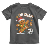 Oh Snap Gingerbreadman Christmas Soccer Toddler T Shirt - Wonder Print Shop