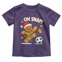 Oh Snap Gingerbreadman Christmas Soccer Toddler T Shirt - Wonder Print Shop