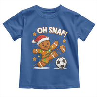 Oh Snap Gingerbreadman Christmas Soccer Toddler T Shirt - Wonder Print Shop