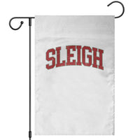 Sleigh Christmas Garden Flag Funny Women Retro Merry Xmas Family Holiday - Wonder Print Shop