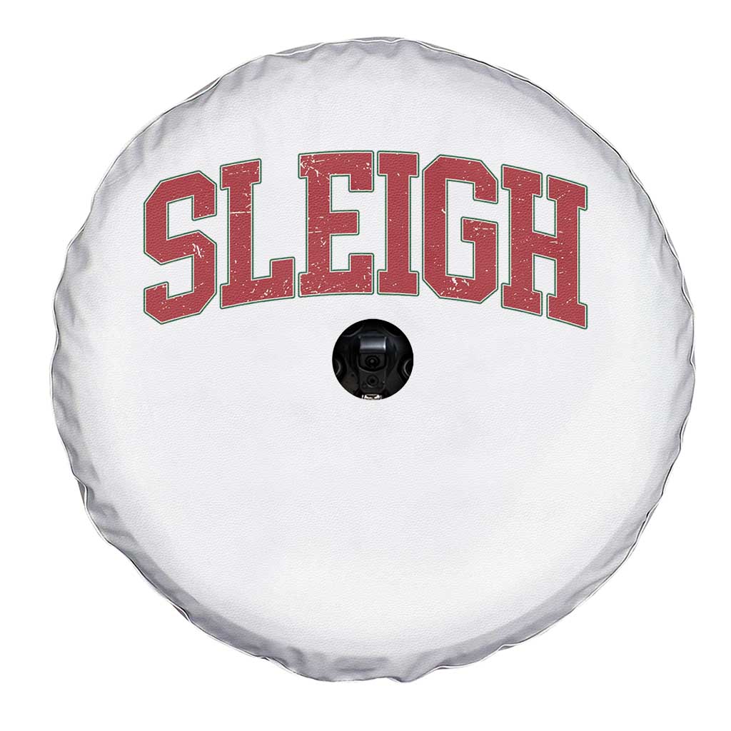Sleigh Christmas Spare Tire Cover Funny Women Retro Merry Xmas Family Holiday - Wonder Print Shop