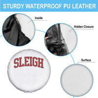 Sleigh Christmas Spare Tire Cover Funny Women Retro Merry Xmas Family Holiday - Wonder Print Shop