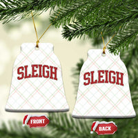 Sleigh Christmas Ceramic Ornament Funny Women Retro Merry Xmas Family Holiday - Wonder Print Shop