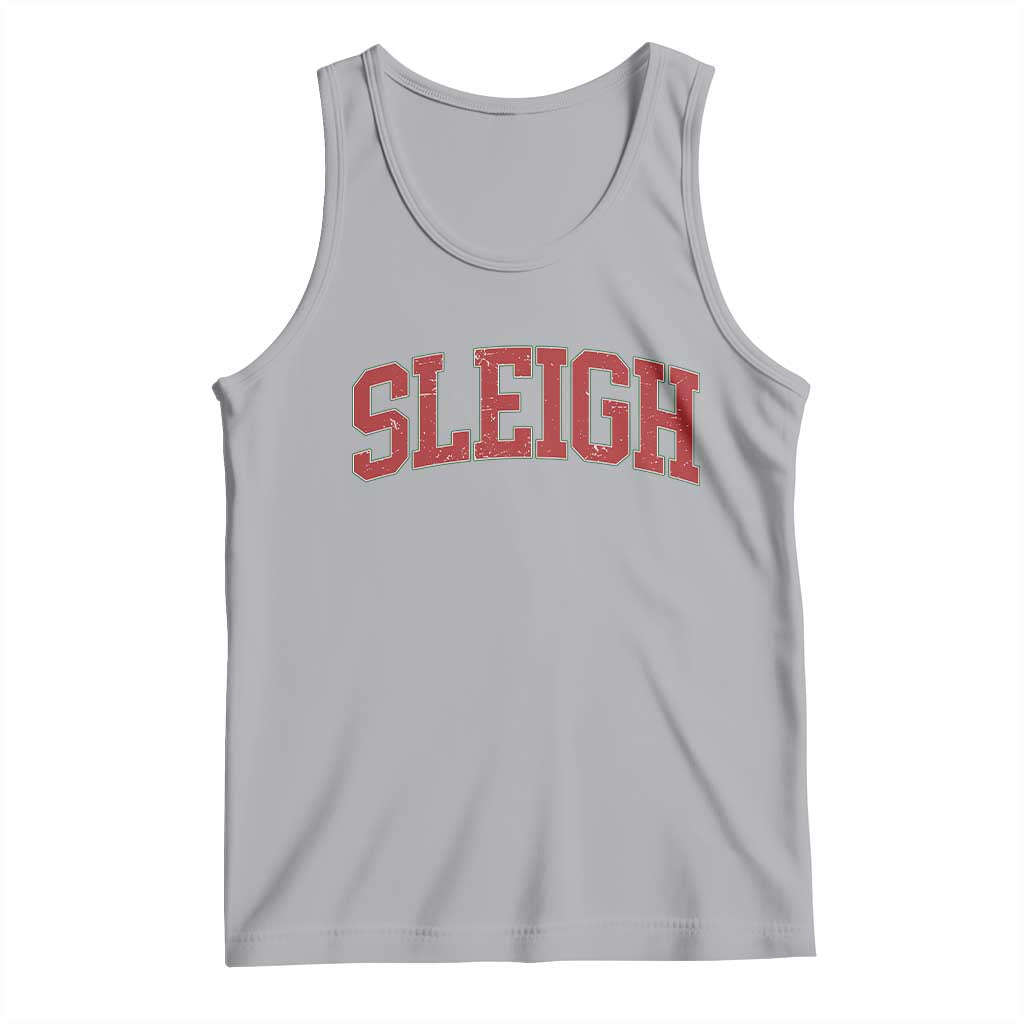 Sleigh Christmas Tank Top Funny Women Retro Merry Xmas Family Holiday - Wonder Print Shop