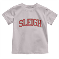 Sleigh Christmas Toddler T Shirt Funny Women Retro Merry Xmas Family Holiday - Wonder Print Shop