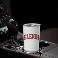 Sleigh Christmas Tumbler Cup Funny Women Retro Merry Xmas Family Holiday - Wonder Print Shop