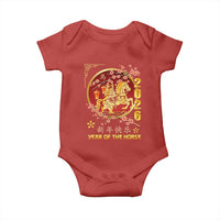 2026 Year of the Horse Lunar New Year Baby Onesie - Wonder Print Shop