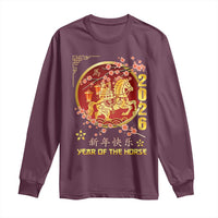 2026 Year of the Horse Lunar New Year Long Sleeve Shirt - Wonder Print Shop